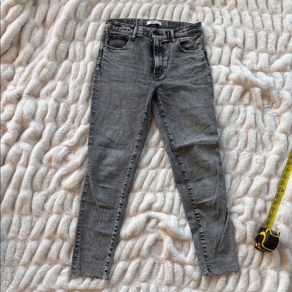 Moussy Vintage Charcoal grey Skinny Women's Jeans